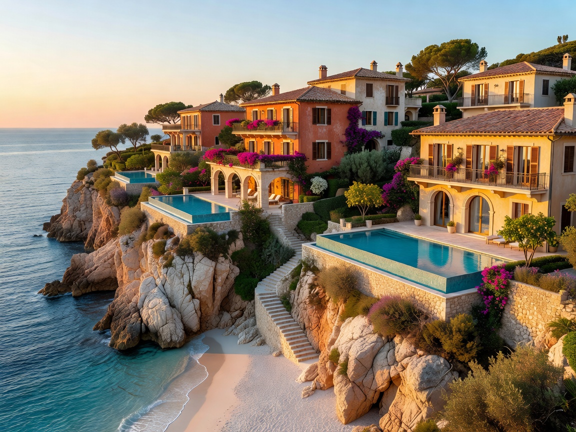 Côte d'Azur coastal luxury properties