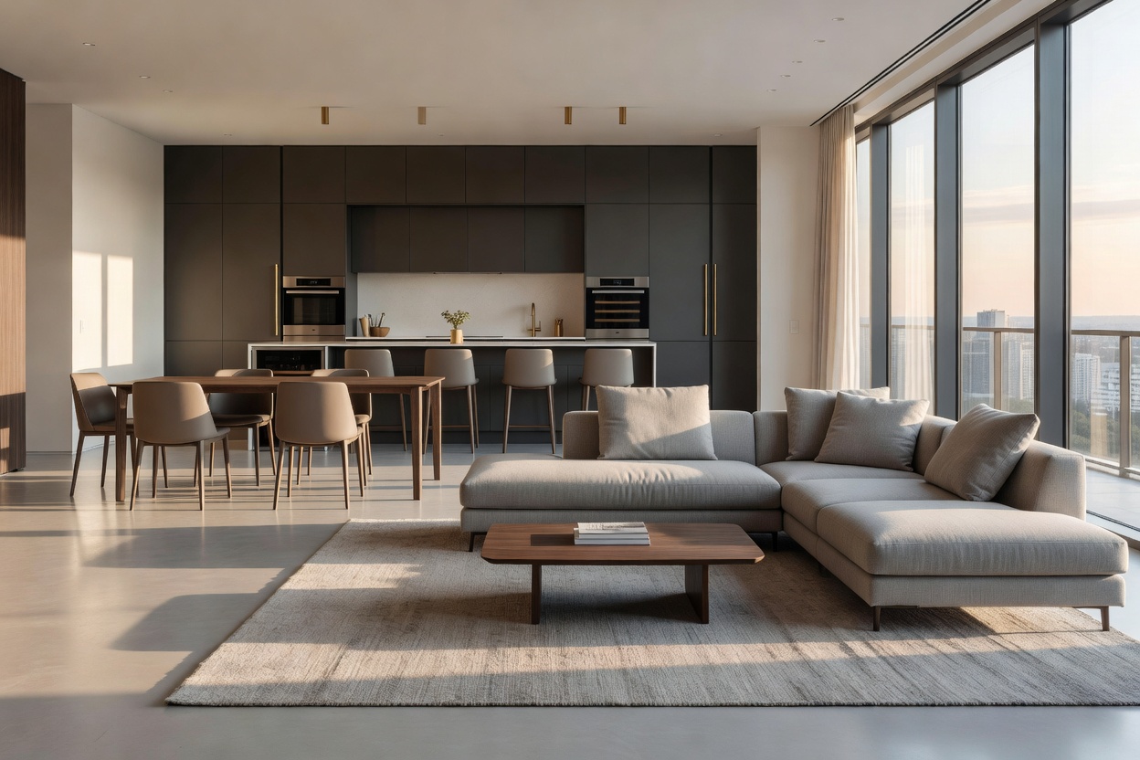 Prime residential apartment interior